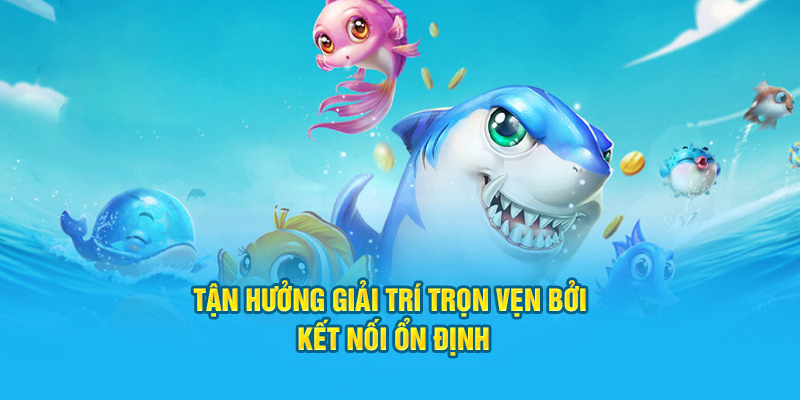 Tận hưởng hành trình giải trí trọn vẹn bởi kết nối ổn định
